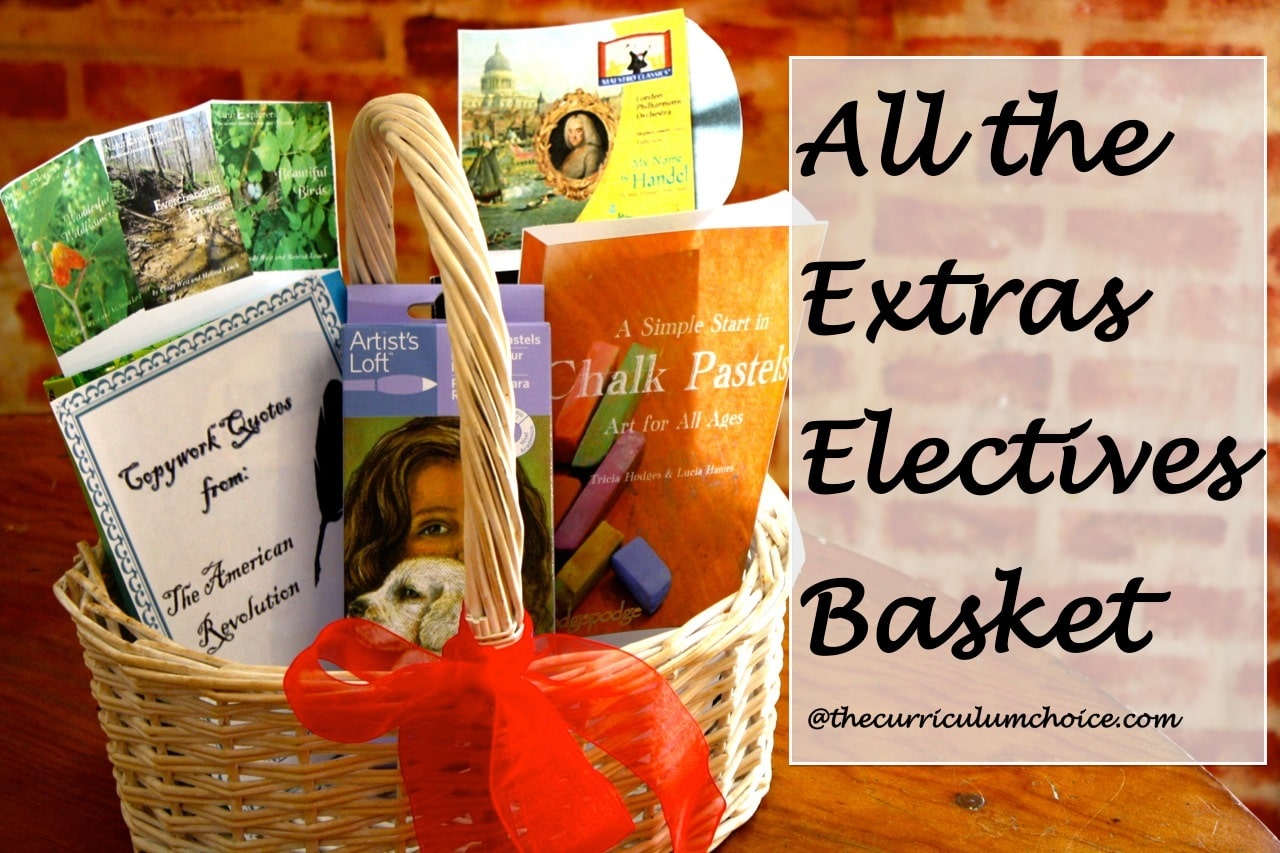 ‘All the Extras’ – Electives and Enrichment Basket Giveaway