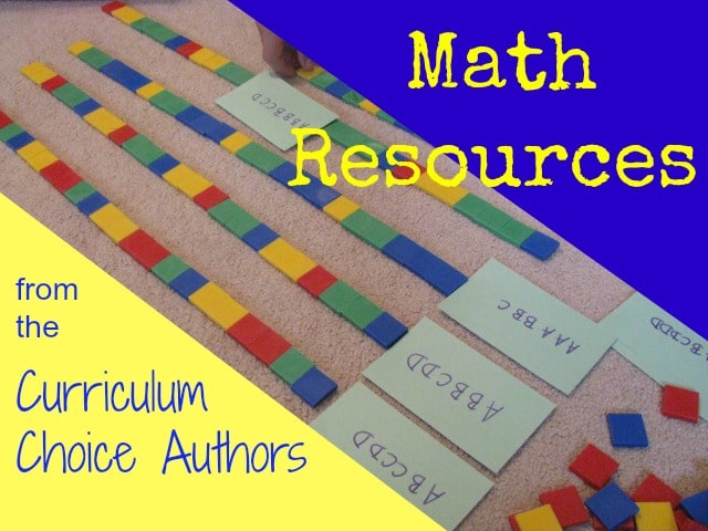 Math Resources from Curriculum Choice Authors