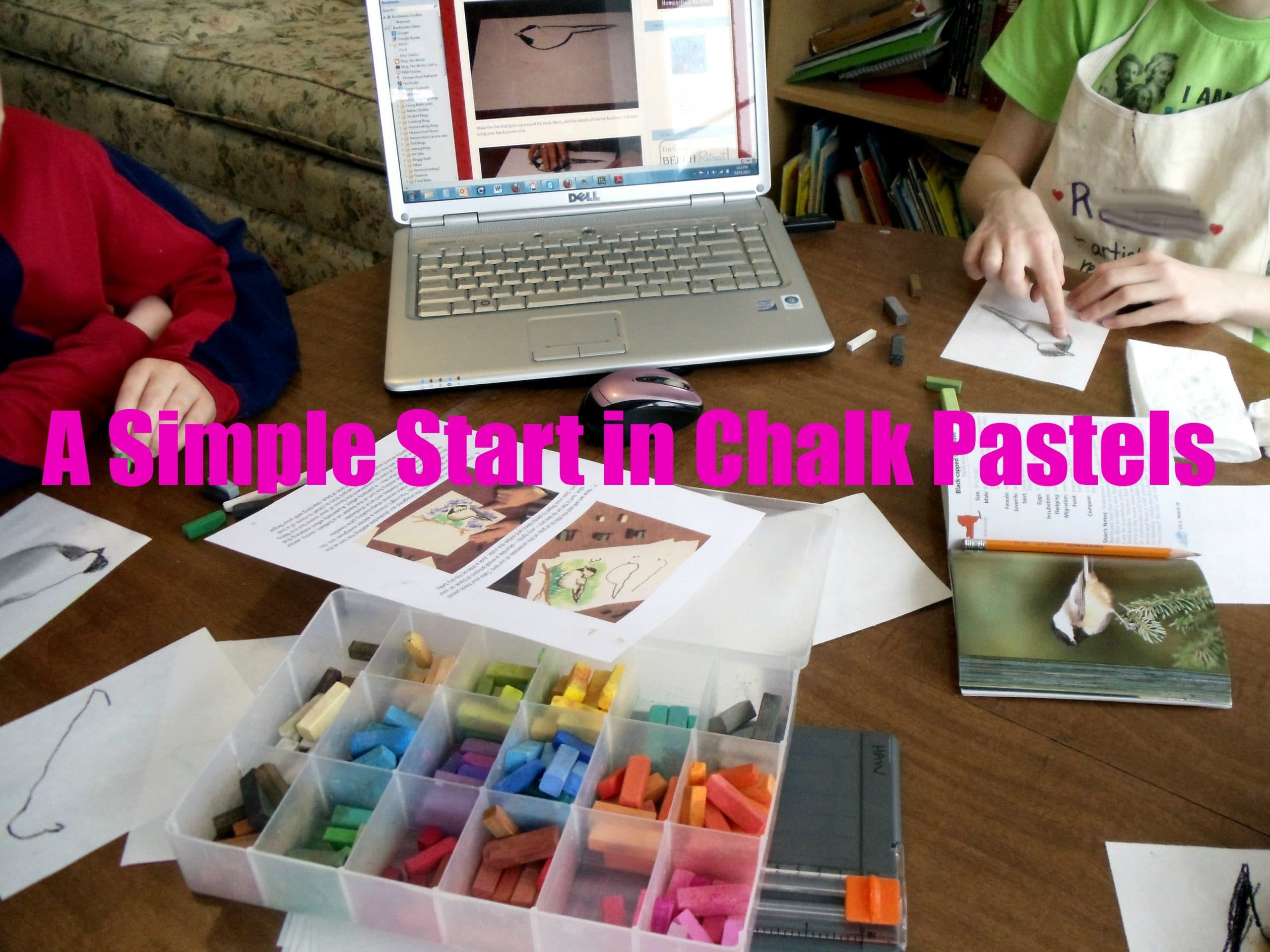 You ARE an Artist: Chalk Pastel Supplies - Your BEST Homeschool