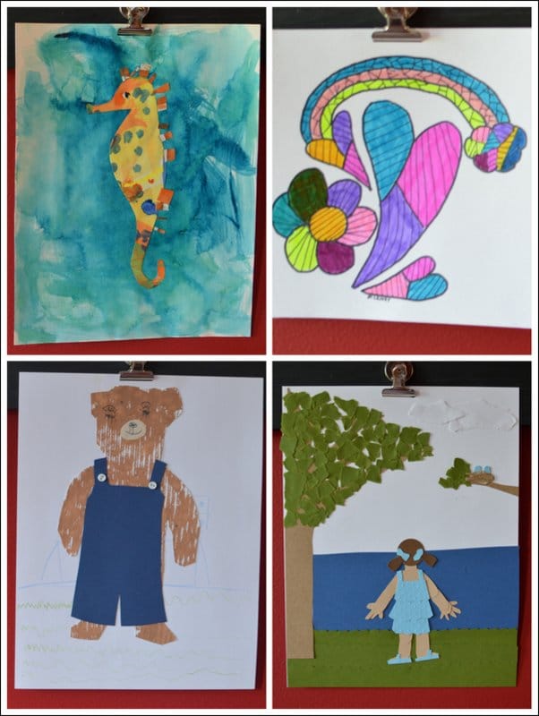 Art Projects Inspired by Picture Books Using Storybook Art