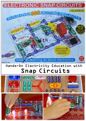 Snap circuits offers hands-on experience building the circuits that are present in the electronics we use every day with wonderful educational value.