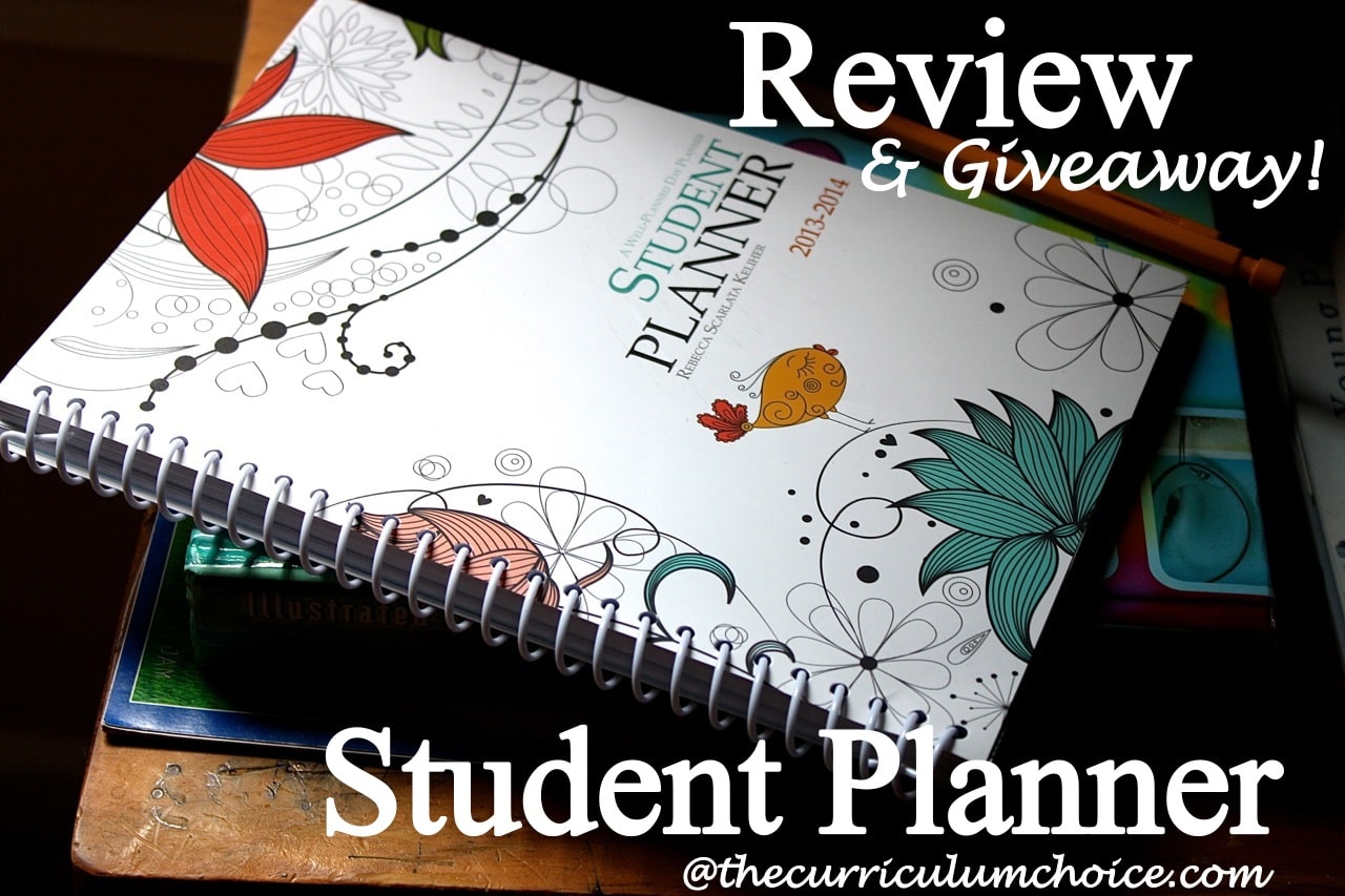 Well planned day student planner review the curriculum choice