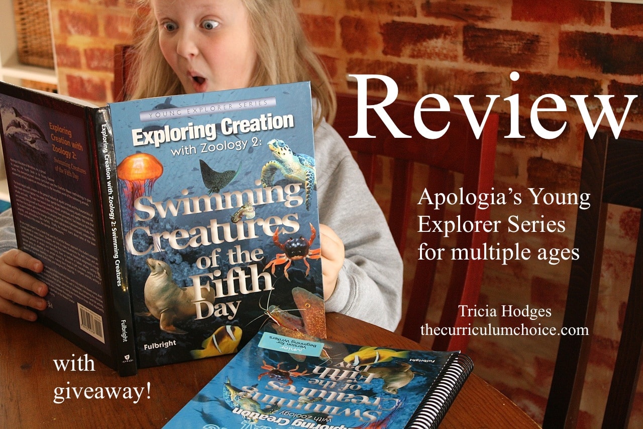 Review: Apologia Swimming Creatures of the Fifth Day