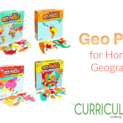 GEO Puzzles for Homeschool Geography Fun