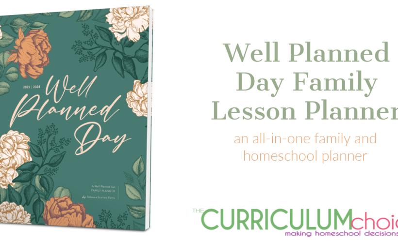 The Well Planned Day Family Homeschool Planner allows you to plan your homeschool for more than just one child, all in on place!