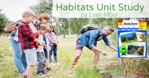 Habitats Unit Study by Evan-Moor is filled with engaging, reproducible activities on 6 different habitats for kids in grades 1-6.