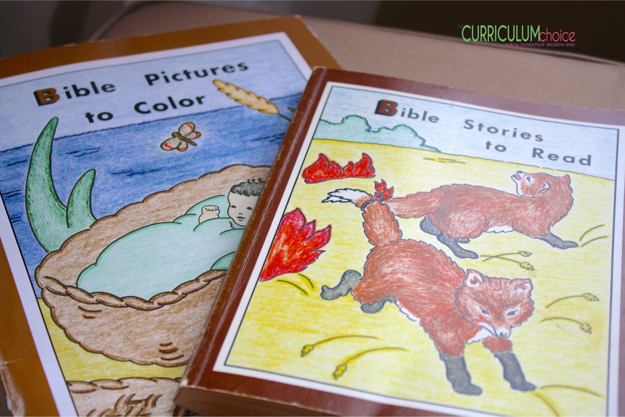 Rod and Staff Bible Stories to Read and Bible Pictures to Color Review ...