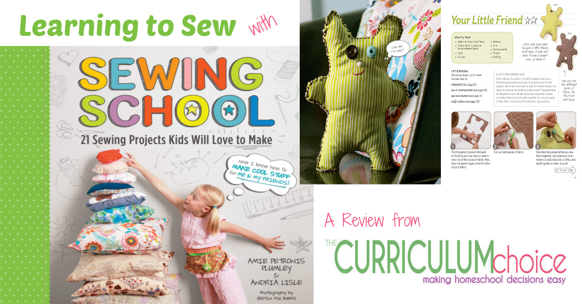 Learning to Sew with Sewing School {a Review}