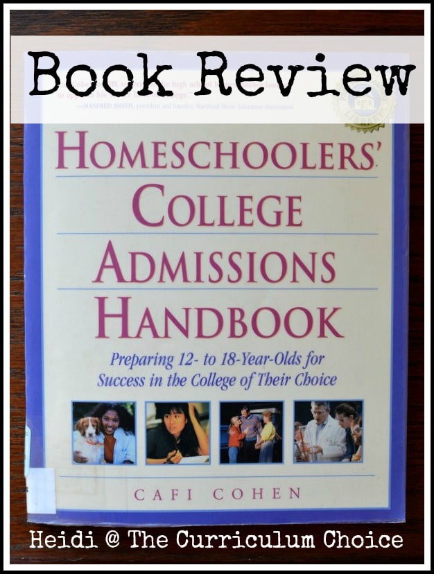 Homeschoolers’ College Admissions Handbook Review