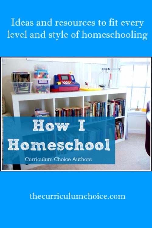 Welcome to How I Homeschool by the authors at Curriculum Choice! Here you will find ideas and resources to fit every level and style of homeschooling.