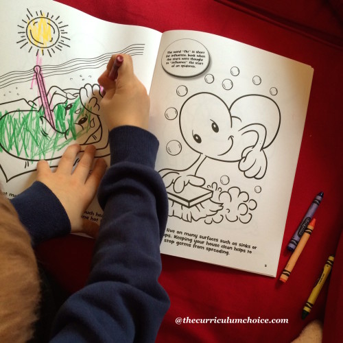 Dover Publications Germs and Microbes Coloring Book