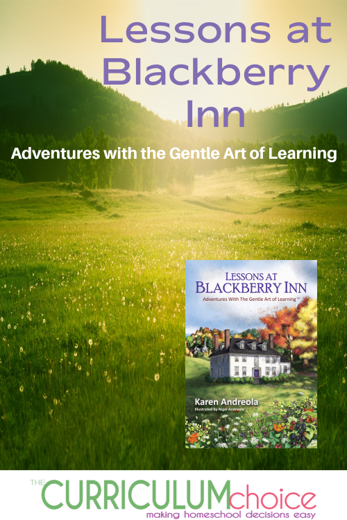 Lessons at Blackberry Inn is the sequel to Pocketful of Pinecones by Karen Andreola. It continues the gentle learning path with Carol and her children. A wonderful Charlotte Mason style learning experience!