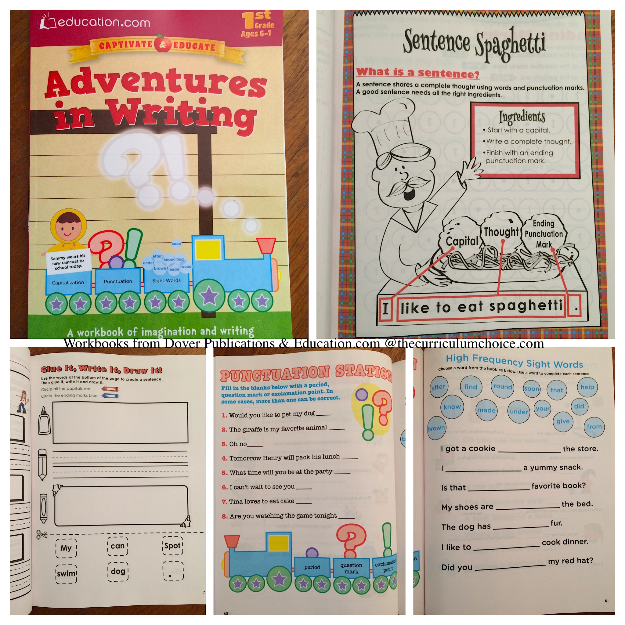 Elementary Workbooks from Dover Publications and Education.com - The ...