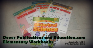Dover Publications and Education.com Workbooks for Homeschool
