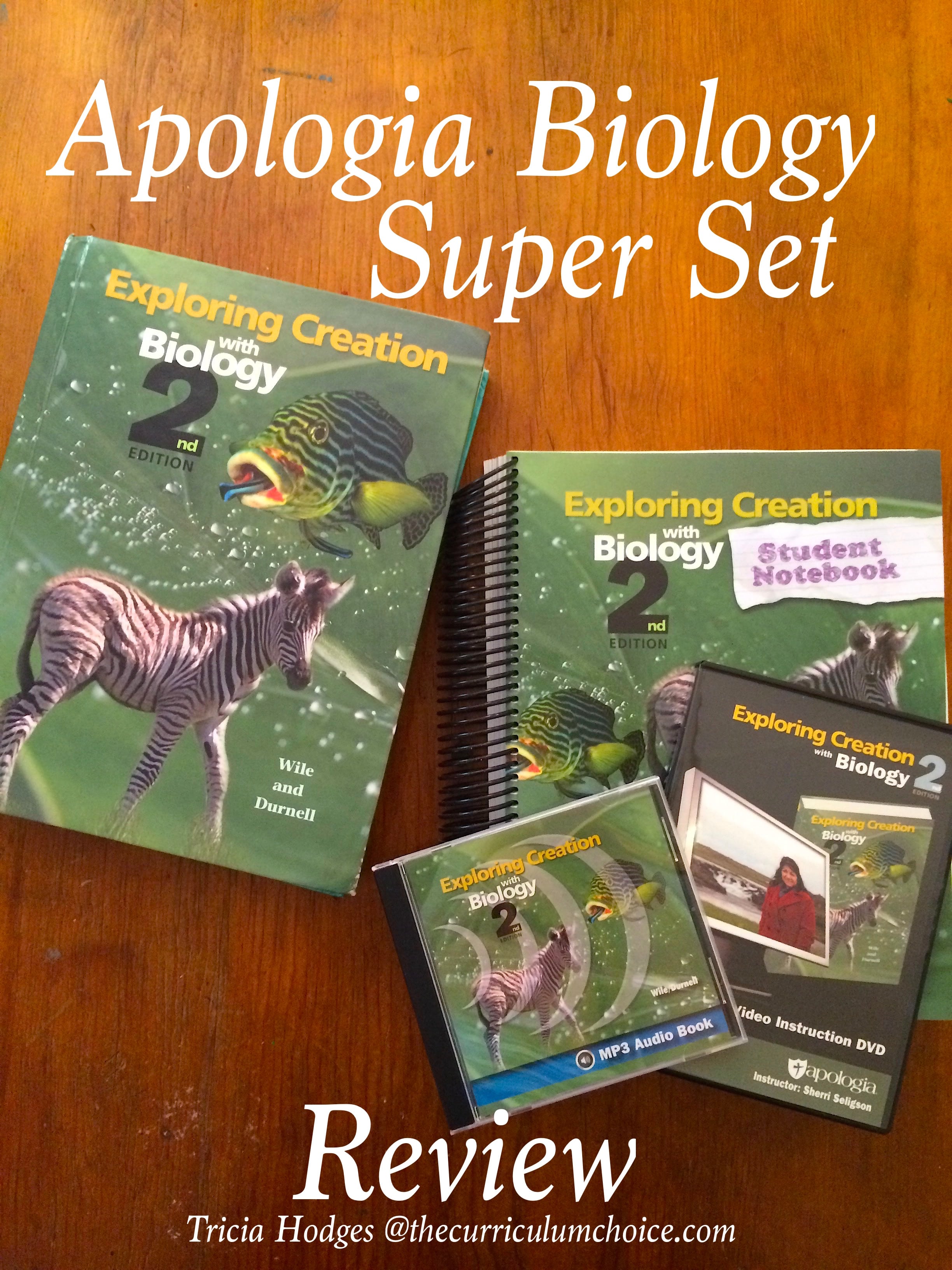 Apologia Biology Science SuperSet Review