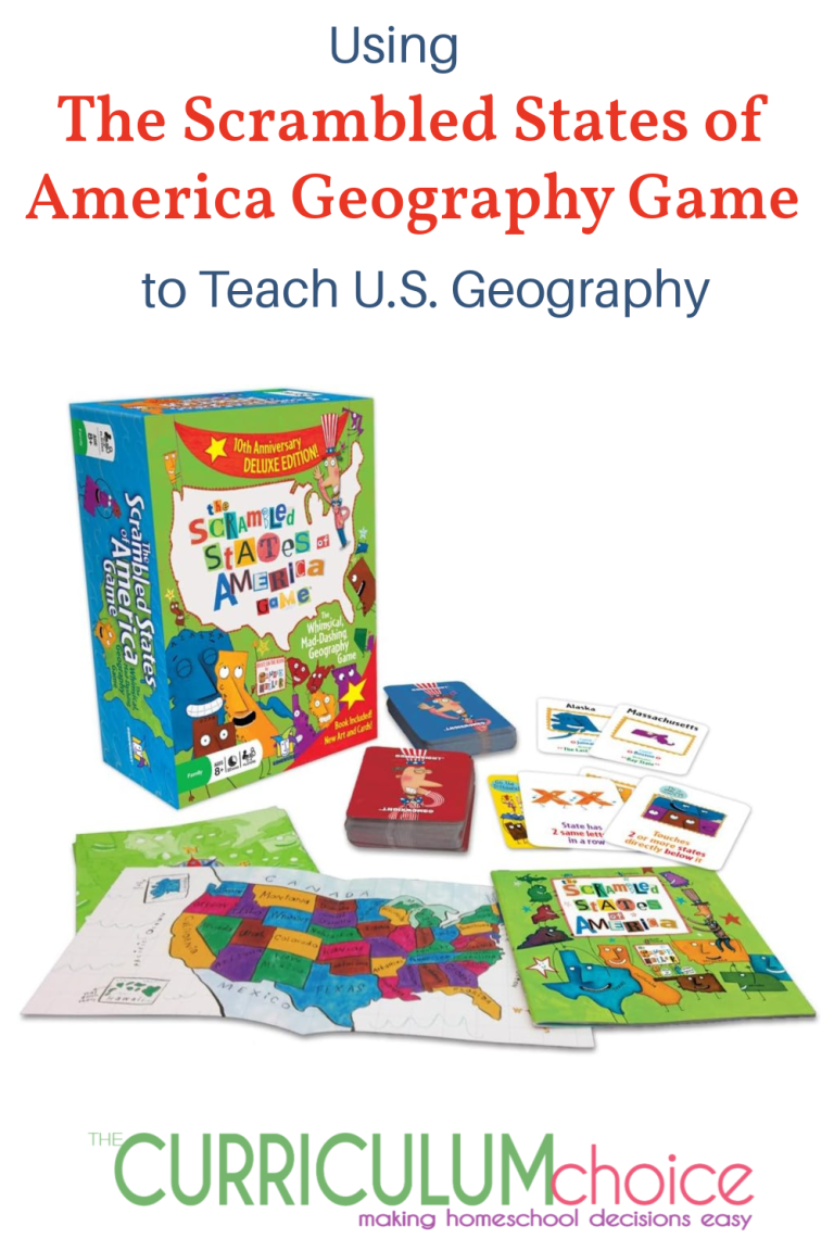 The Scrambled States of America Geography Game: A fun way to learn U.S