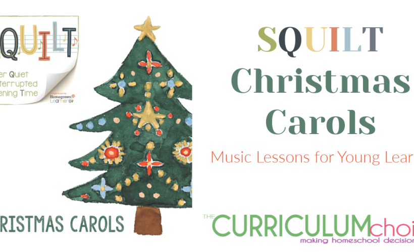 SQUILT Christmas Carols for ages pre-K to middle school these lessons are designed to introduce children to great musical classics with lessons that are short, meaningful, and enjoyable. Each volume includes 5 Christmas Carol lessons, links to recordings, supplemental activities, and more!