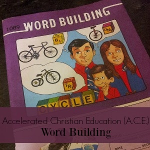 A.C.E. Word Building