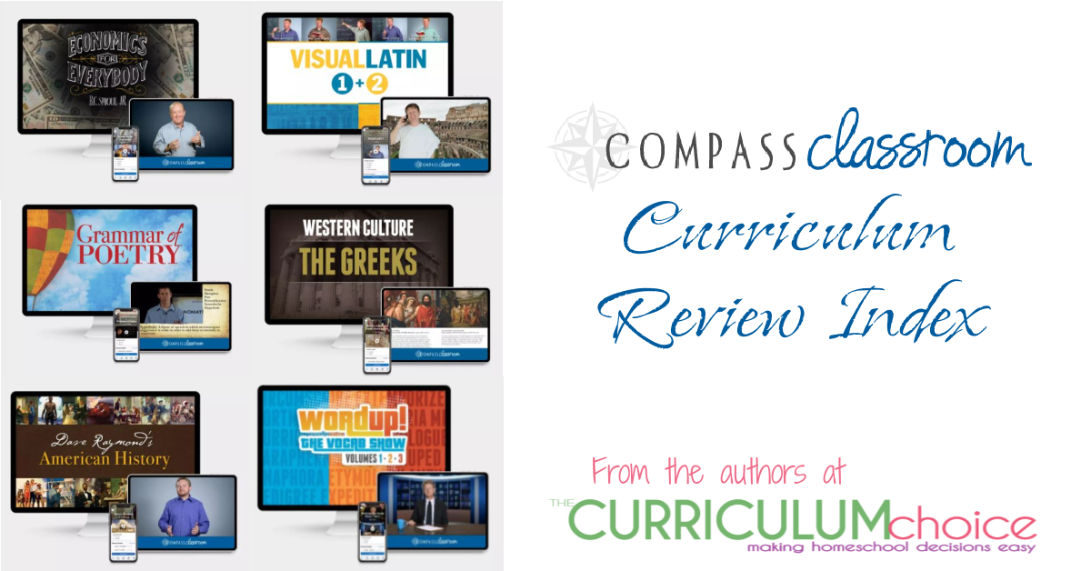 Compass Classroom Curriculum Review Index from The Curriculum Choice