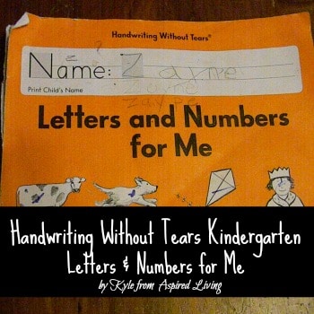 Handwriting Without Tears Grade 1 Kit