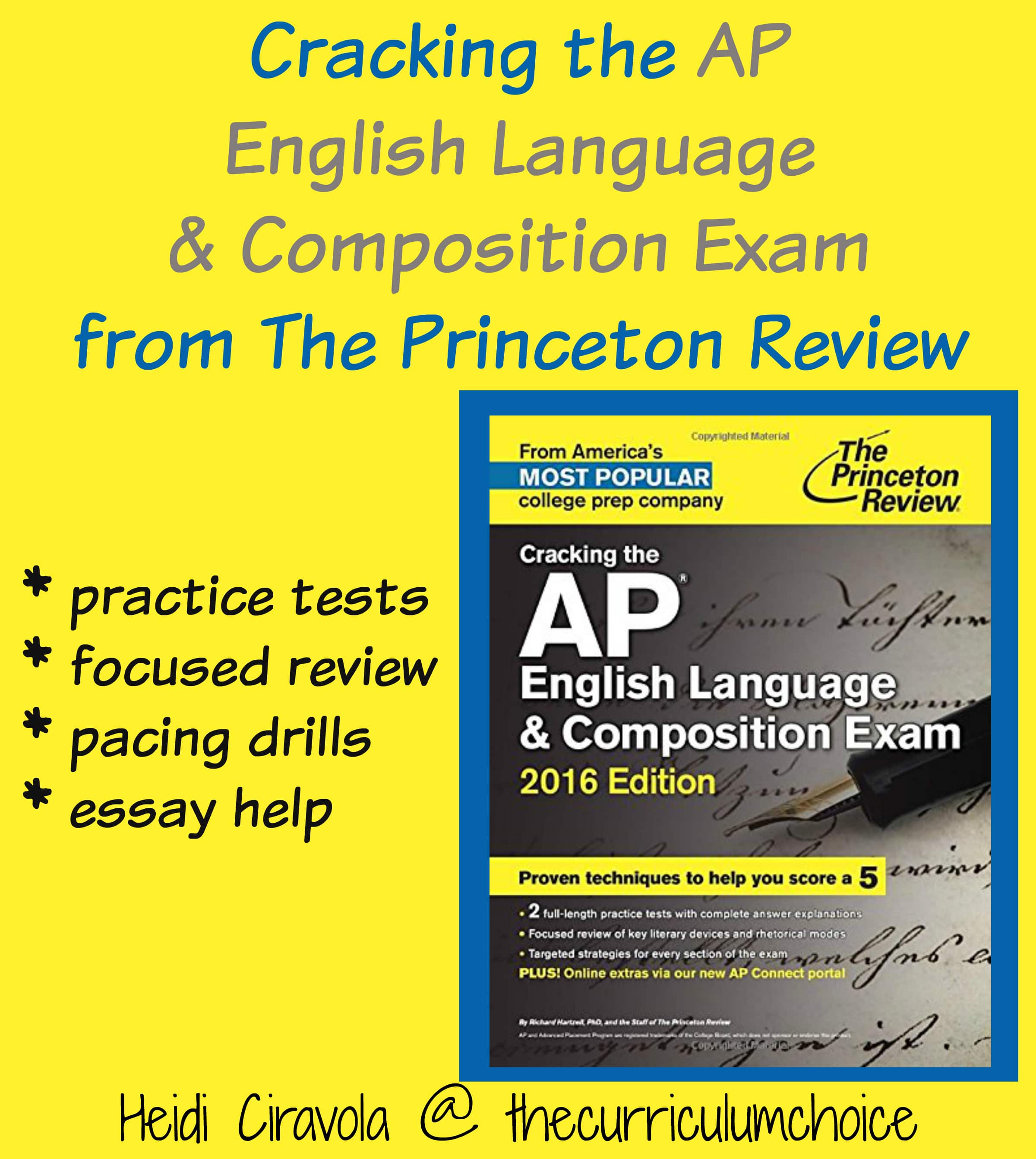 Cracking the AP English Language & Composition Exam from The Princeton