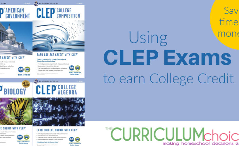 Homeschoolers can save future college tuition costs with CLEP for college credits and REA's college test prep resources for both CLEP and AP.