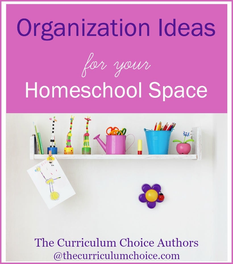 Organization Ideas for Your Homeschool Space - The Curriculum Choice