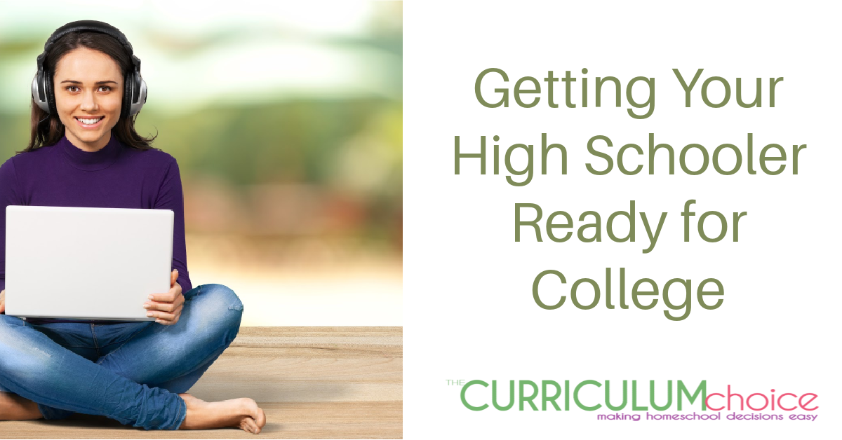 Getting your homeschooled high schooler ready for college
