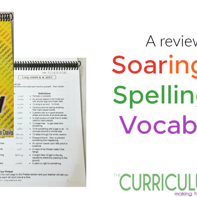 Soaring with Spelling and Vocabulary is a elementary and middle grade daily spelling and vocabulary program with included review and tests.