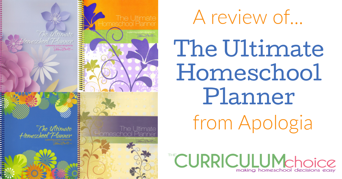 Apologia Ultimate Homeschool Planner Review