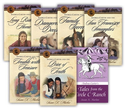 Susan K. Marlow’s Historical Fiction - exciting and wholesome books for your family to enjoy and, unlike many series, they remain interesting.