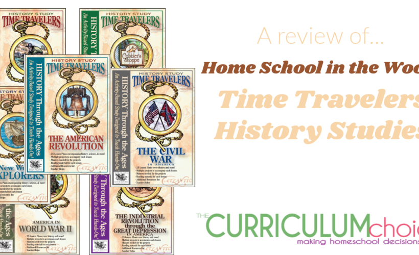 Home School in the Woods Time Travelers History Studies are hands-on unit studies for U.S. History from New World Explorers to World War II