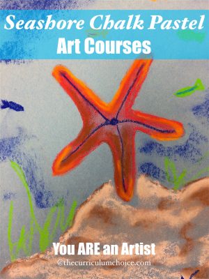 Seashore Chalk Pastel Art Courses