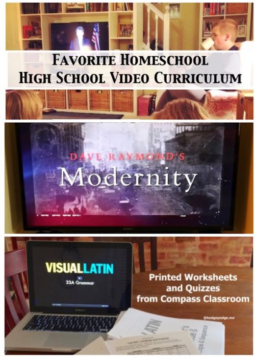 Wondering about all those high school credits? We enjoy learning and fulfill credits with our favorite homeschool high school video curriculum.