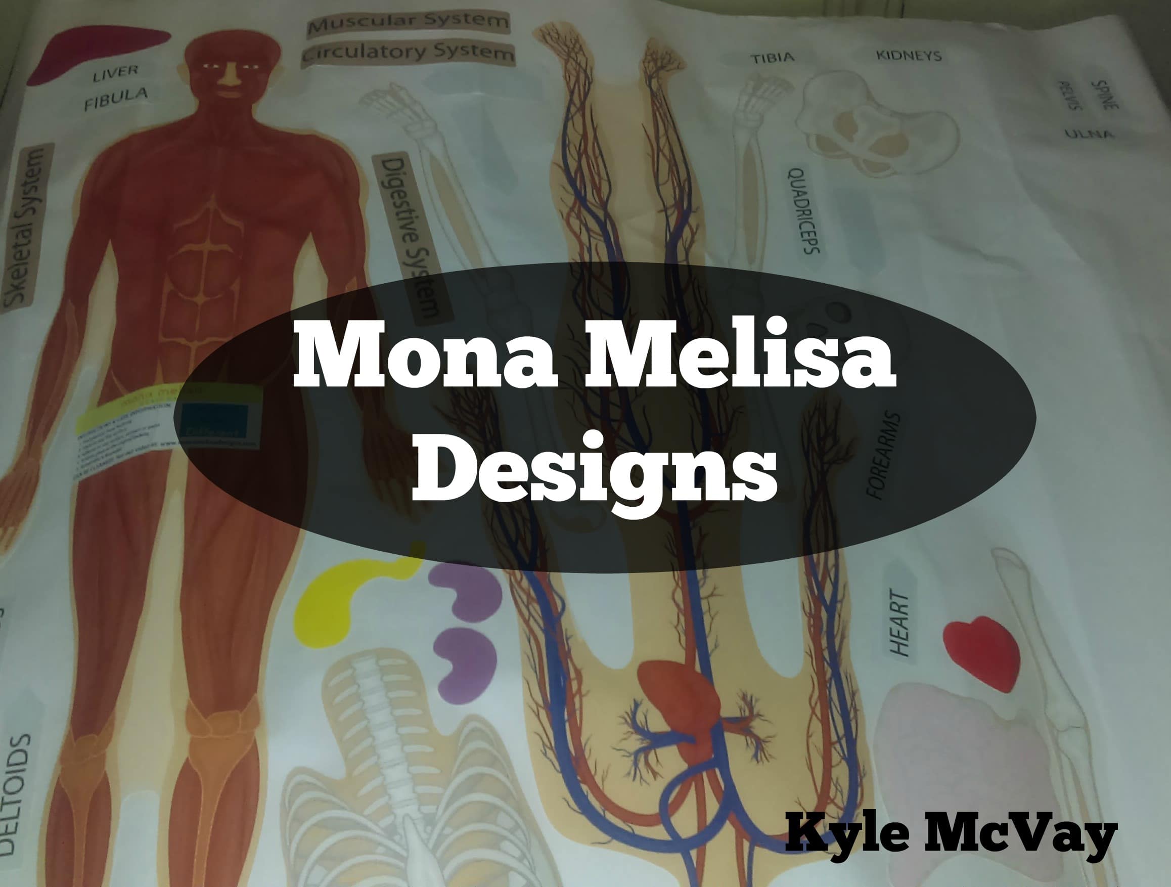 Mona Melissa Human Body Set