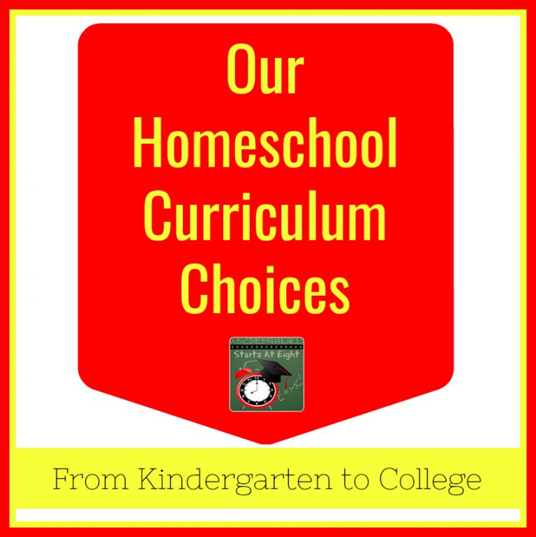 Our Homeschool Curriculum Choices - The Curriculum Choice