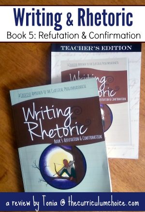 We’ve tried a handful of writing programs but the one program that we always return to is the Writing & Rhetoric series from Classical Academic Press.