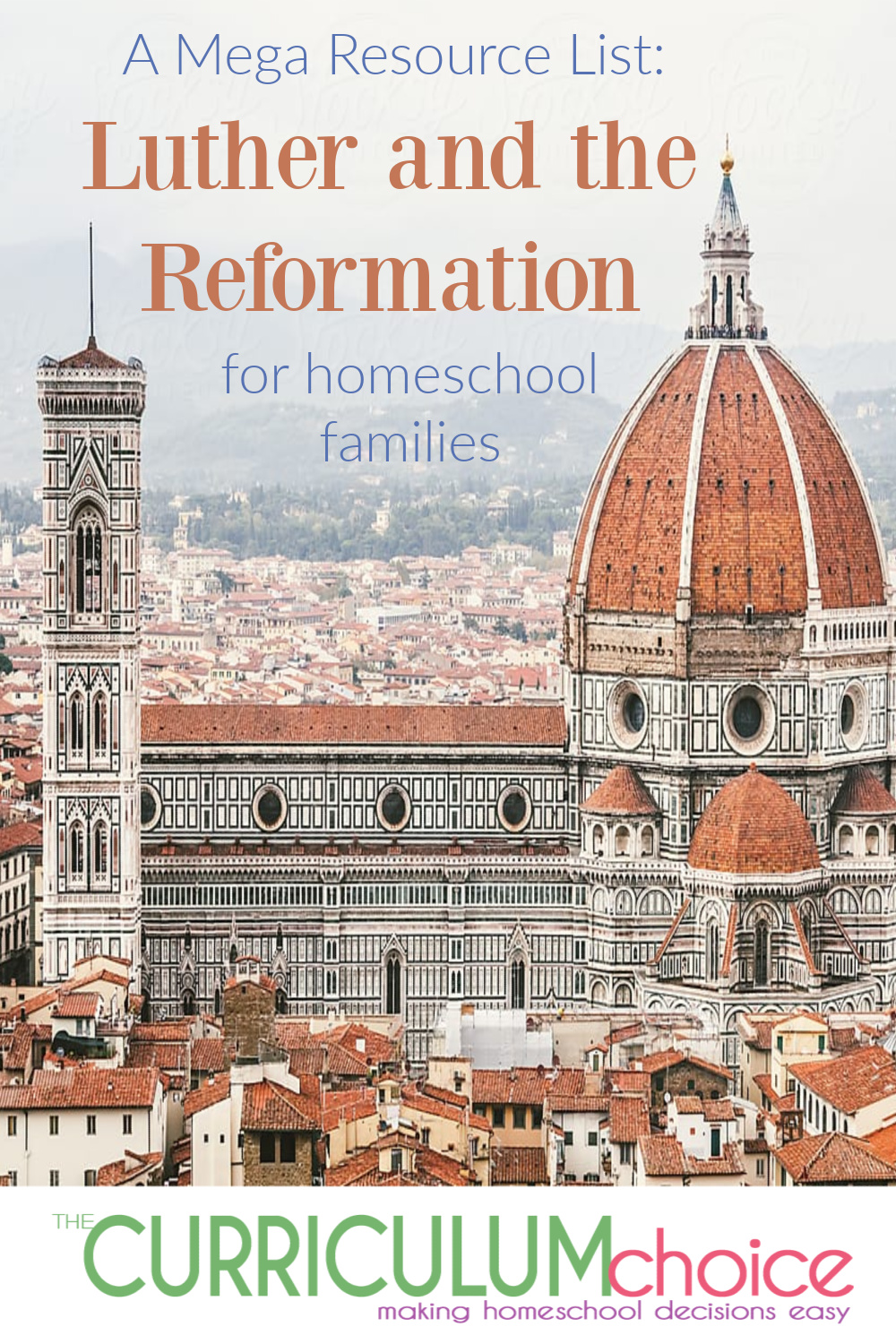 Luther and the Reformation Resource List for Homeschool Families