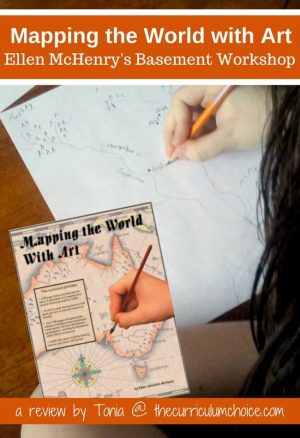 Looking for a fun way to study geography with your kids? Then you need to take a look at Mapping the World with Art from Ellen McHenry's Basement Workshop!
