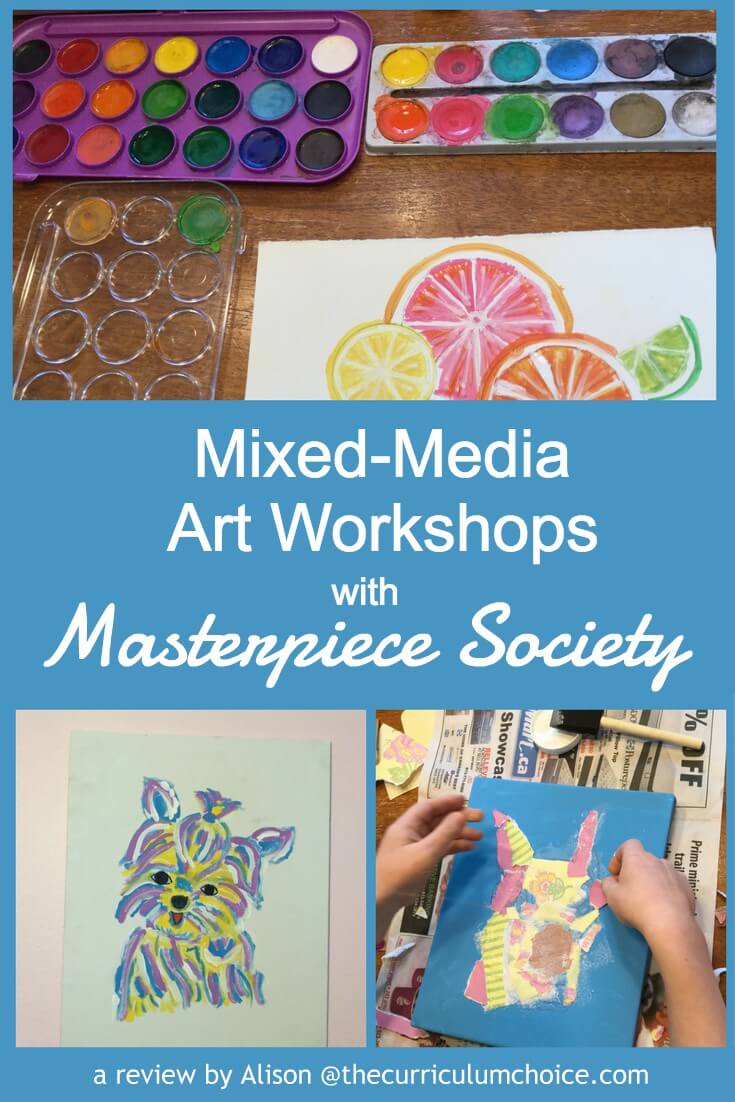 Mixed-Media Art Workshops with Masterpiece Society