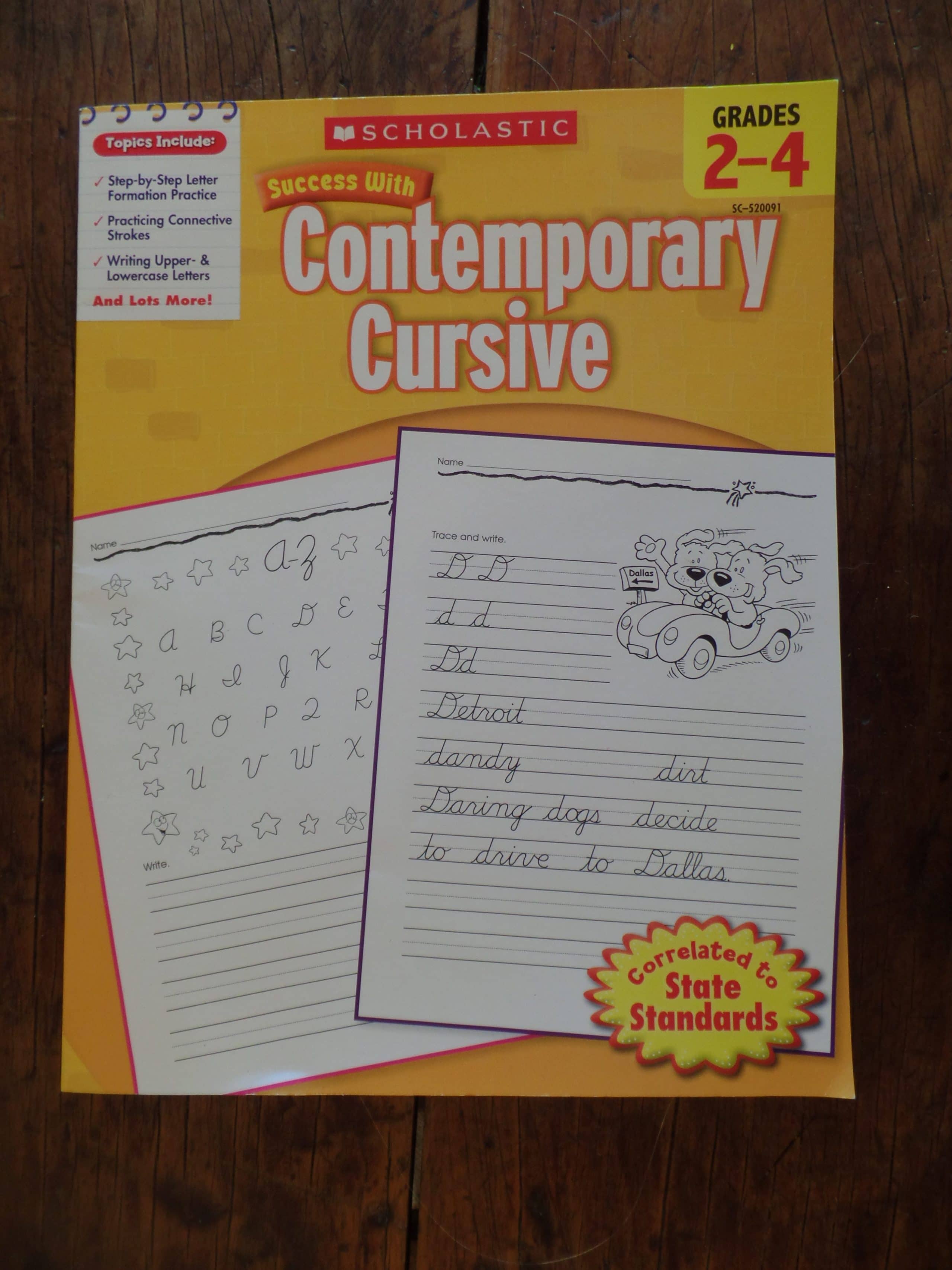 Cursive Handwriting Resources for Elementary