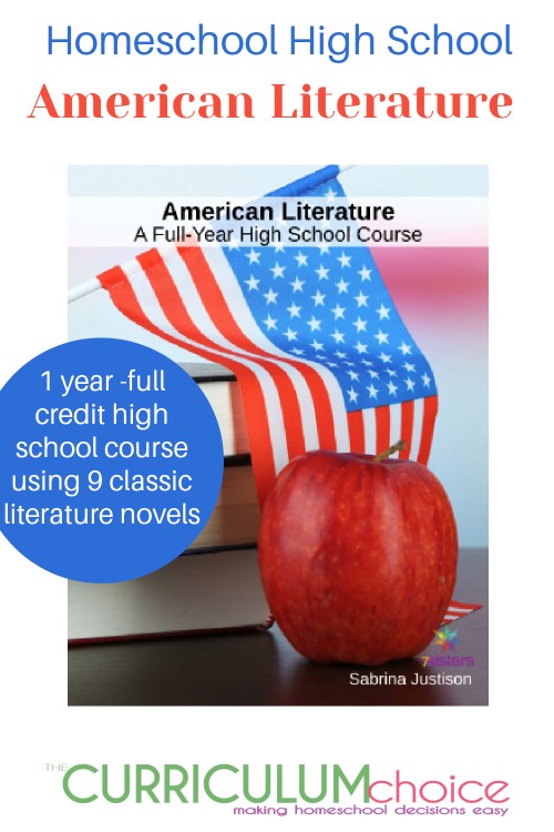 With American Literature by 7 Sisters, high school students will develop a good understanding of all aspects of literary analysis, using 9 full works of literature!