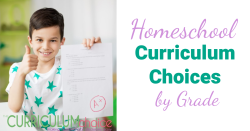 Over the years, the authors here at Curriculum Choice have written hundreds of reviews for you to peruse! Here are our Homeschool Curriculum Choices by grade for you!