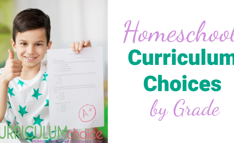 Over the years, the authors here at Curriculum Choice have written hundreds of reviews for you to peruse! Here are our Homeschool Curriculum Choices by grade for you!