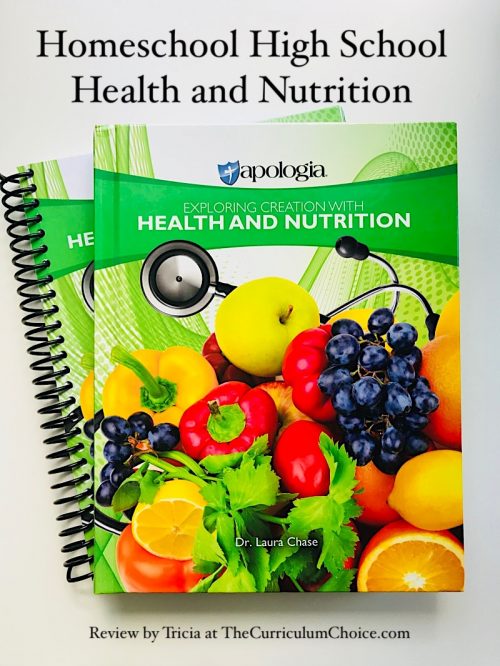 Homeschool High School Health and Nutrition - I was very impressed with the table of contents and all that is included in this subject. This health and nutrition text addresses the 'whole person' with the spiritual aspect and with very practical suggestions for proper care.