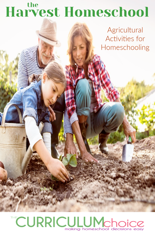 In honor of the farmers and ranchers across the country who grow the food that nourishes our bodies, we here at The Curriculum Choice, bring you some of our favorite harvest posts and resources with The Harvest Homeschool.