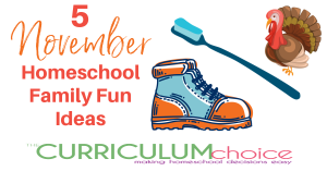 Families can practice an attitude of thanksgiving throughout the month with these November homeschool family fun ideas.