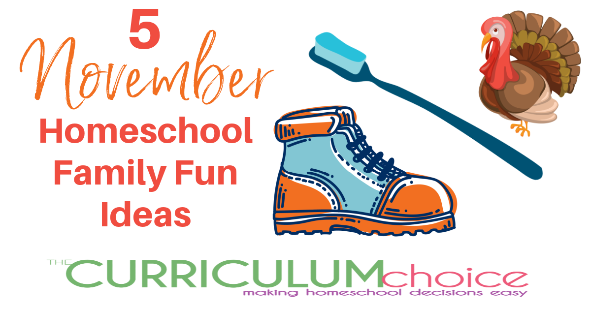5 November Homeschool Family Fun Ideas