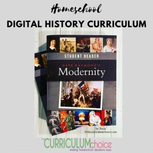Digital homeschool history curriculum from Compass Classroom offers a wonderful Biblical worldview which is very important to us. And the digital, streaming classes make it so very versatile for a high school schedule and cycling through homeschool history.