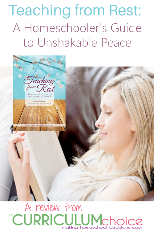 Teaching from Rest: A Homeschooler's Guide to Unshakable Peace is a timeless read for any homeschool mom whether you are just starting out or you've been homeschooling for many years.